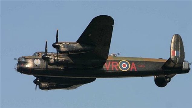  the CWHM *Mynarski* Lancaster clearly showing call sign VR-A (Vera)