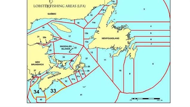 Lobster fishing in Canada’s maritime provinces are divided into zones with the fishing seasons staggered among the zones to protect stocks. The season started today in zones 33 and 34 in souther Nova Scotai