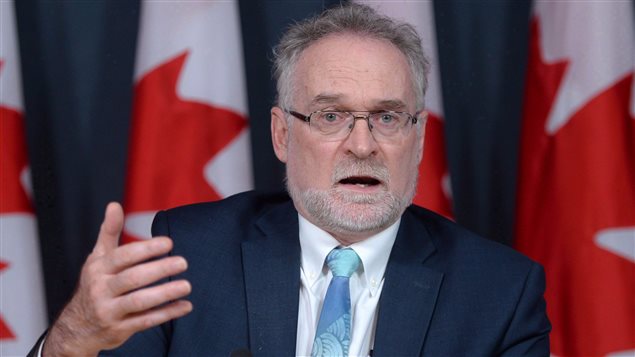 El auditor general de Canadá, Michael Ferguson.