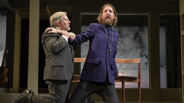 Les comédiens Emmanuel Schwartz et Benoît Brière. Les comédiens Emmanuel Schwartz et Benoît Brière.