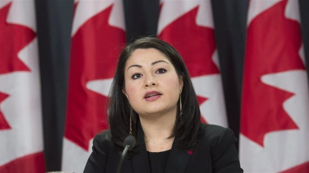Maryan Moncef, ministra federal de Instituciones Democráticas.
