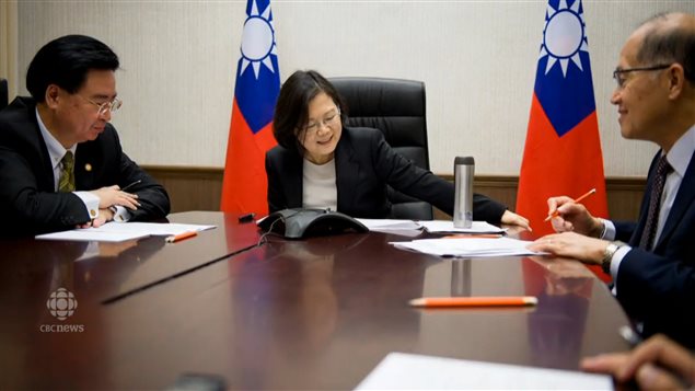 蔡英文说与特朗普通话是精心准备的结果