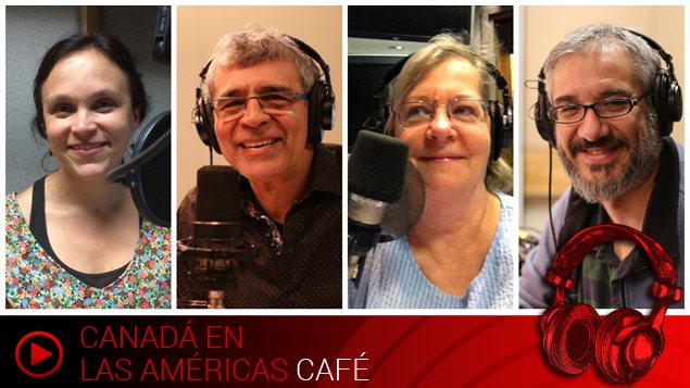 Los miembros del equipo de esta edición de Canadá en las Américas Café del 10 de diciembre del 2016