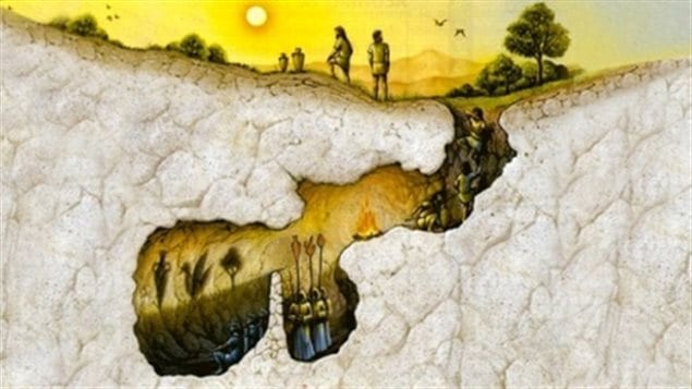 LA ZAD EN L'ÉTROIT TERRITOIRE - L'OUTRE-RÉEL IV.2 161209_4r4ra_dessine_caverne_sn635