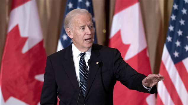 U.S. Vice-President Joe Biden speaks during a state dinner on Thursday, Dec. 8, 2016 in Ottawa. 