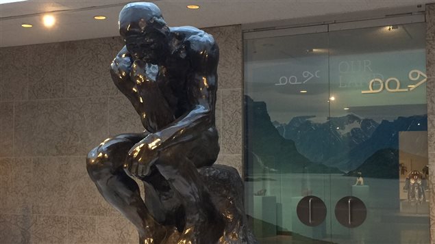 Given it’s enormous size (close to 10 feet high when installed on its pedestal), Auguste Rodin’s The Thinker will be presented on its own in the Winnipeg Art Gallery’s Skylight Gallery.