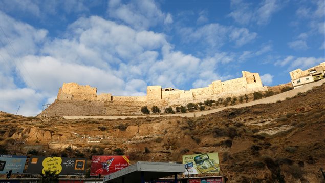 Karak Castle where armed gunmen carried out an attack yesterday is seen, in the city of Karak, Jordan, December 19, 2016.