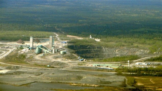 The Kidd Creek metals mine near Timmins in northern Ontario shown in this 2010 photo.