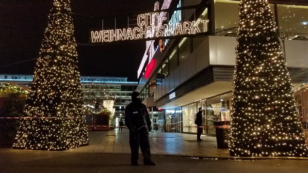Mercado navideño en Berlín.
