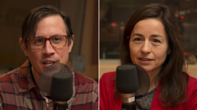 Le sociologue de l'environnement René Audet et l'environnementaliste Laure Waridel Le sociologue de l'environnement René Audet et l'environnementaliste Laure Waridel