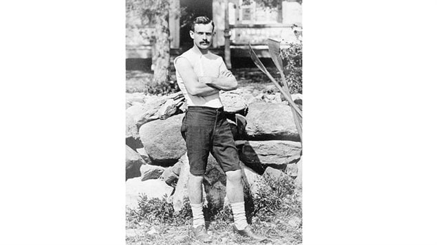 Ned Hanlan in 1878, soon to be World Champion. Handsome, flamboyant, he was a huge crowd pleaser and became Canada’s first truly recognized international sports star.