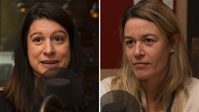 Justine Granger et Ingrid Sirois ont toutes deux perdu un proche dans une avalanche. Justine Granger et Ingrid Sirois ont toutes deux perdu un proche dans une avalanche.