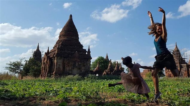 Myriam Laroche au Myanmar Myriam Laroche au Myanmar