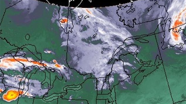 El este de Canadá a merced de la naturaleza.
