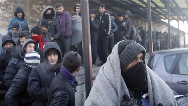 Los inmigrantes se encuentran estre los más expuestos a la inclemencia de las bajas temperaturas.