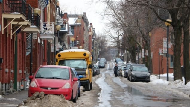 Meanwhile in Montreal, the warm temperature and rain overnight has melted much of the snow and turned city streets into wet and sloppy. It’s a good thing though as it’s also melted the dangerously icy sidewalks.