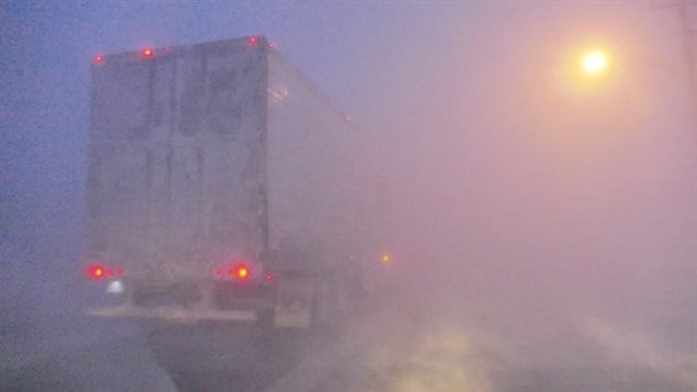 Near white-out conditions in some parts of Manitoba have closed some highways. It could be deadly to slide off the road and get stuck in snow with wind chill making it the equivalent of -40 to -45 C