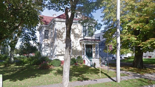 The Pelton-Fuller house on 20 Collins Str, Yarmouth N.S. The house, which has displays of Fuller products ,photos, and adverts was donated to the Yarmouth Museum next door and is open for tours during the summer