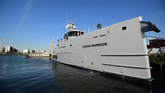 L'Ocean Warrior du groupe Sea Shepherd L'Ocean Warrior du groupe Sea Shepherd