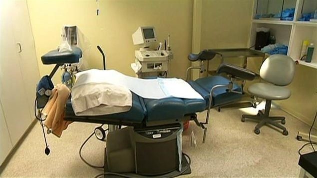 Una clínica donde se lleva a cabo el aborto