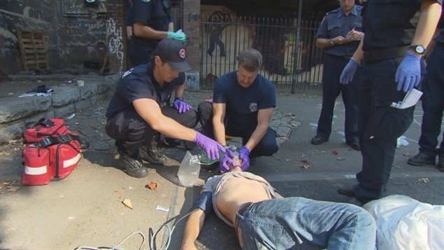 First responders in Vancouver are having trouble keeping up with the increasing number of people in need of rescue after overdosing on fentanyl. 