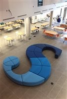 An interior space of Sheridan College's newest building on the Hazel McCallion campus in Mississauga 