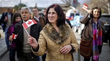 Refugees from Syria preparing to leave for Canada in December, 2015. Nearly 40,000 Syrians now come to Canada since the end of that year. 