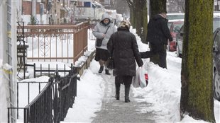 It will be a while before Montrealers living on smaller streets reap the benefit of heated sidewalks.