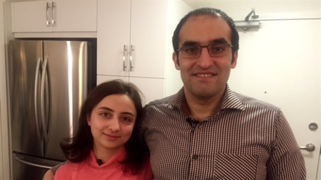Elnaz Afsharipour 和丈夫 Ramin Soltanzadeh