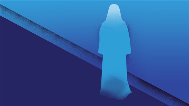 Image de l'affiche de l'opéra Dialogues des carmélites, de Francis Poulenc, présenté à Montréal Image de l'affiche de l'opéra Dialogues des carmélites, de Francis Poulenc, présenté à Montréal
