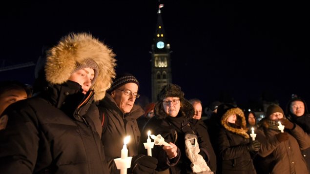 Hundreds of citizens of Ottawa turned out in front of Parliament. Gov. Gen. David Johnston described the attack as an “unspeakable” act.