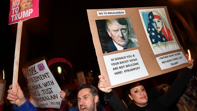 Protesta contra Donald Trump
