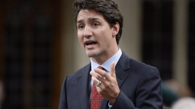 Le premier ministre canadien, Justin Trudeau.