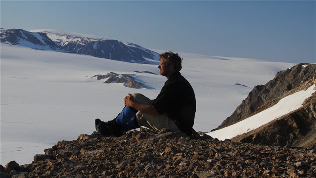Prof. Galen Halverson studies ancient ice formation.