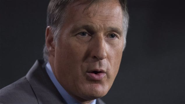 Maxime Bernier, candidato a la dirección del Partido Conservador canadiense