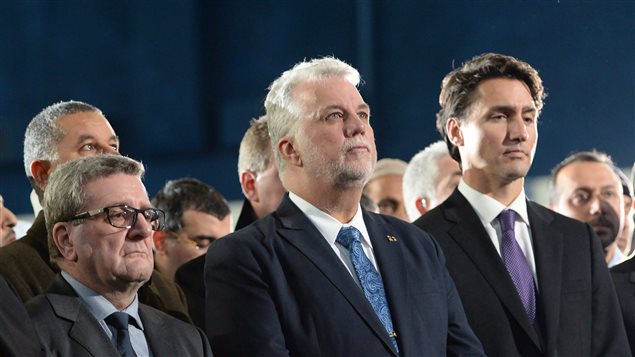Los principales representantes políticos estuvieron presentes en las ceremonias para honrar a las víctimas.