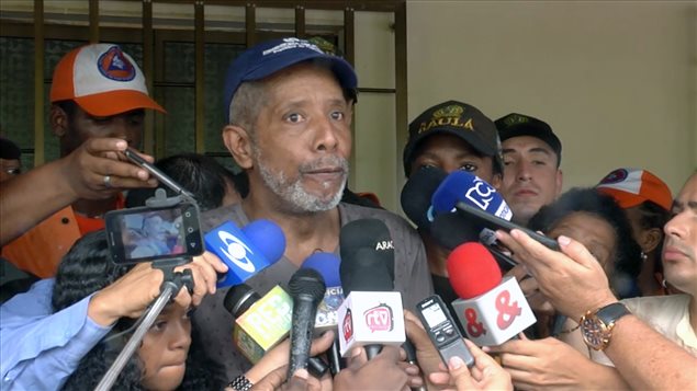 Odín Sánchez, liberado por la guerrilla del ELN, para poder iniciar las negociaciones de paz con el gobierno de Colombia. 