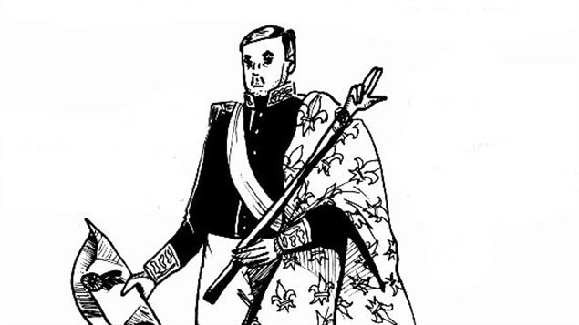 François Fillion dans la bande dessinée virtuelle <em>Dessinons les élections</em>, du CERIUM François Fillion dans la bande dessinée virtuelle <em>Dessinons les élections</em>, du CERIUM