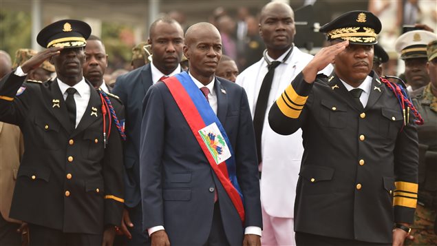 Ceremonia de juramentación de Jovenel Moïse, nuevo presidente de Haití, el 7 de febrero 2017, en Puerto Príncipe.