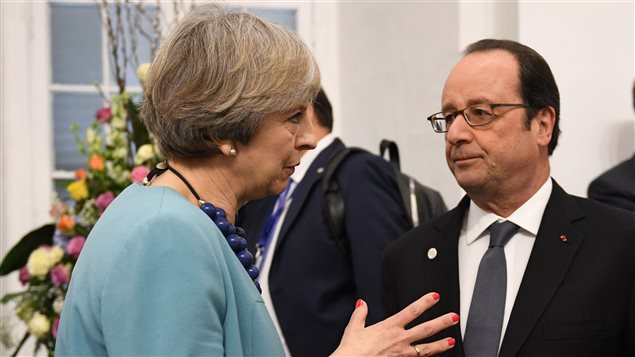 Los mandatarios británico y francés habrían expresado preocupación sobre el accionar de Trump.