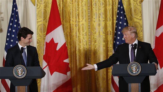 Teamsters Canada se félicite de la première rencontre au sommet entre le premier ministre du Canada Justin Trudeau et le président des États-Unis Donald Trump 