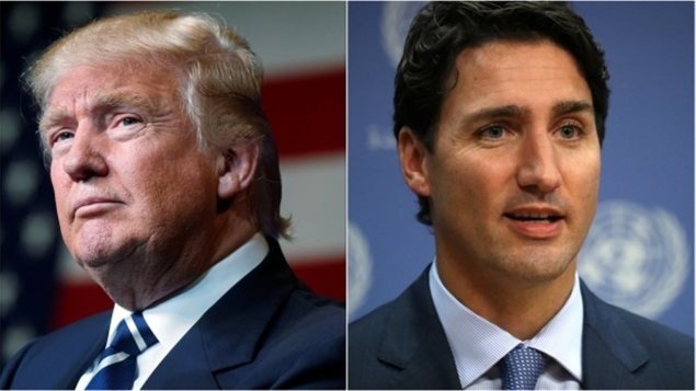 Première rencontre entre Donald Trump et Justin Trudeau ce lundi
