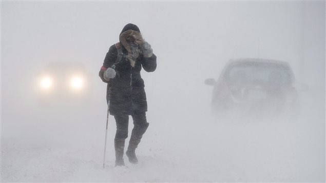 Las provincias atlánticas bajo los efectos de una nueva tormenta.