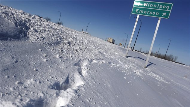 Some refugees who have come through the snow and cold require urgent medical care.