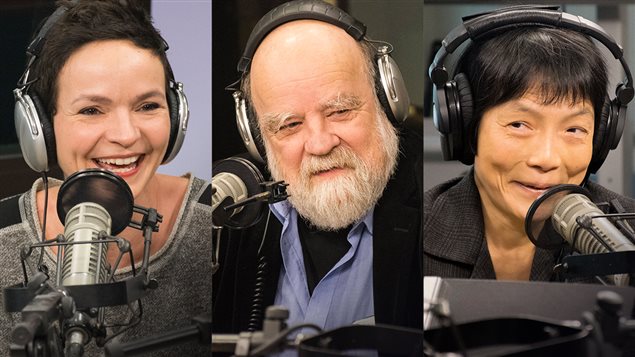 Anaïs Barbeau Lavalette, Ying Chen et Serge Bouchard étaient de passage à l'émission Les matins d'ici. Anaïs Barbeau Lavalette, Ying Chen et Serge Bouchard étaient de passage à l'émission Les matins d'ici.