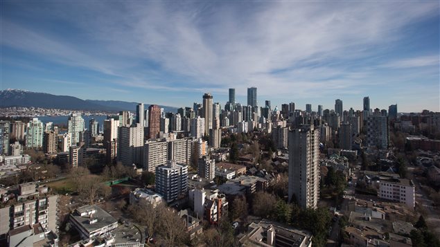 Centro de la ciudad de Vancouver.