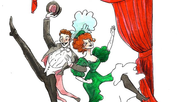 Afiche du spectacle Poperetta de l’Atelier lyrique de l’Opéra de Montréal 