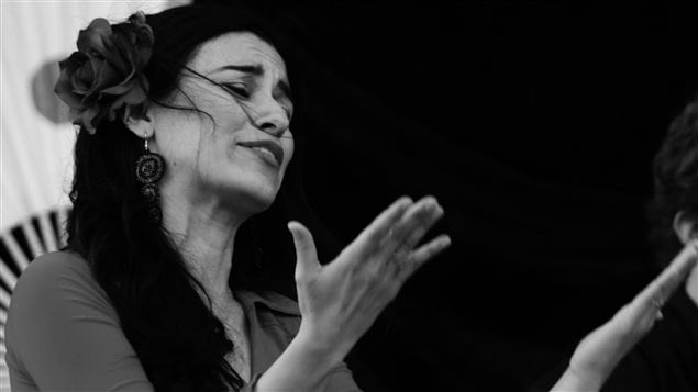 Stephanie Pedraza, cantaora y bailaora.