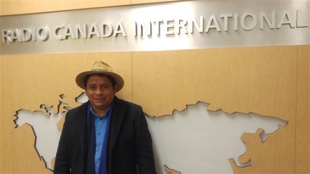 Luis Fernando Arias en Radio Canadá Internacional. 
