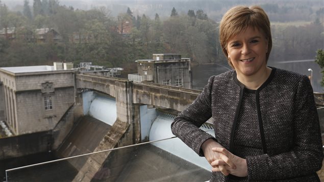 Nicola Sturgeon, primera ministra de Escocia. 